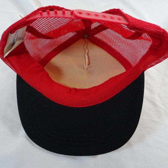 Vintage 90s Walt Disney Productions Mickey Mouse Child Size Trucker Hat Cap - Picture 6 of 8